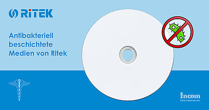 Antibacterial coated media from Ritek