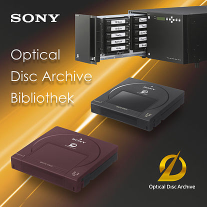 Sony Optical Archive Disc Bibliothek