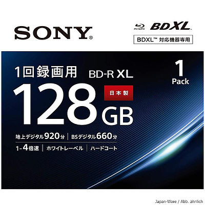 Sony 128 GB BD-R XL / Abb. ähnlich