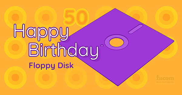 Happy Birthday Floppy Disk